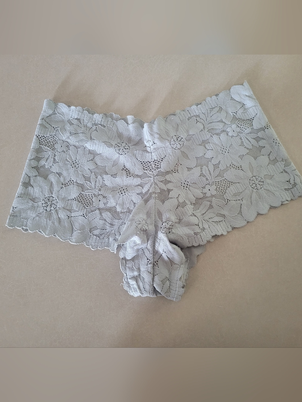 Auden Floral Lace Boyshort Panty - Light Green